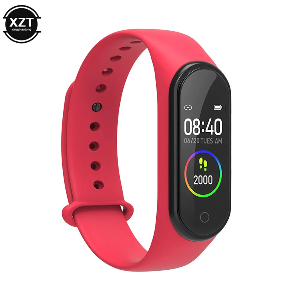 Digital Smartwatch: Bluetooth-Compatible Health Monitor with Blood Pressure and Heart Rate Tracking