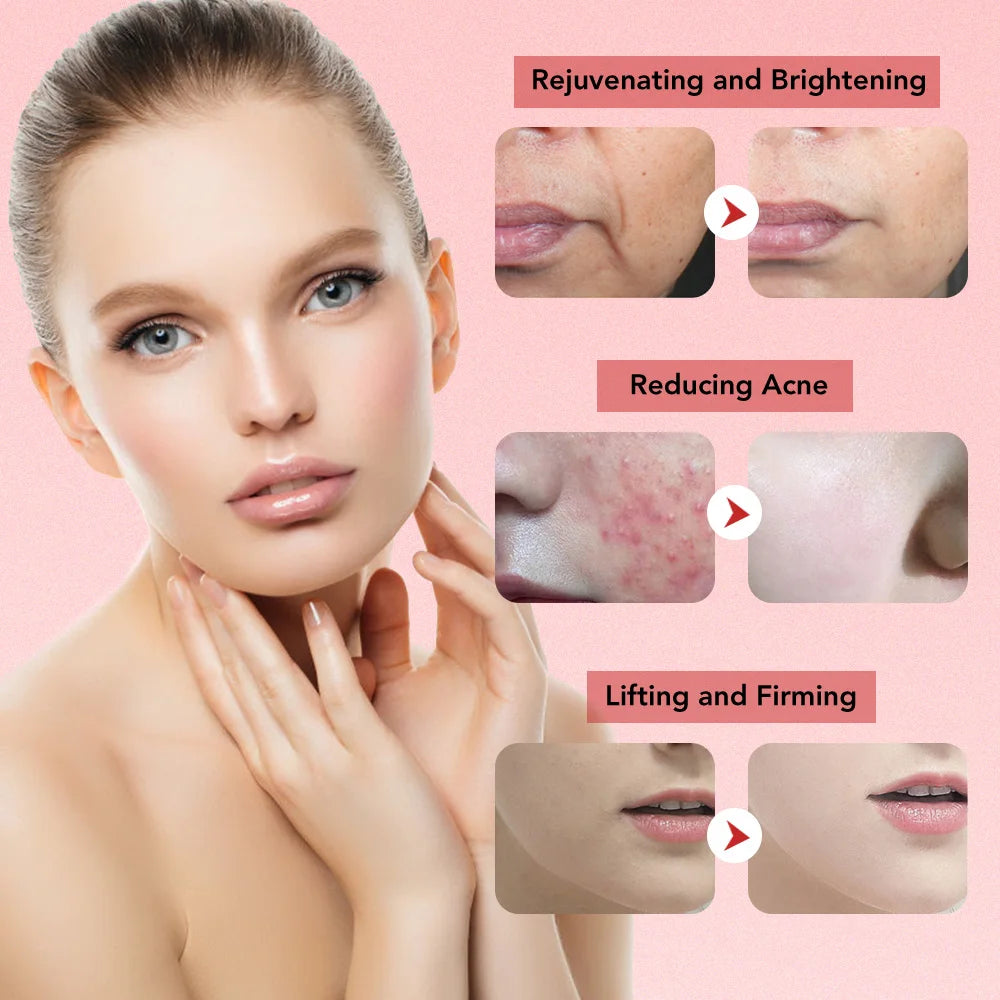 Multifunctional EMS Microcurrent Face Lifting & LED Skin Rejuvenation Massager