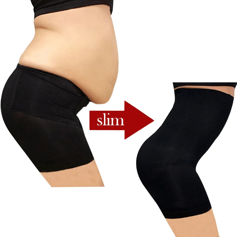 S-6XL Body Shaper: High Waist Slimming Underwear for Women with Tummy Control