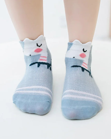 5 Pairs of Cute Infant Baby Socks