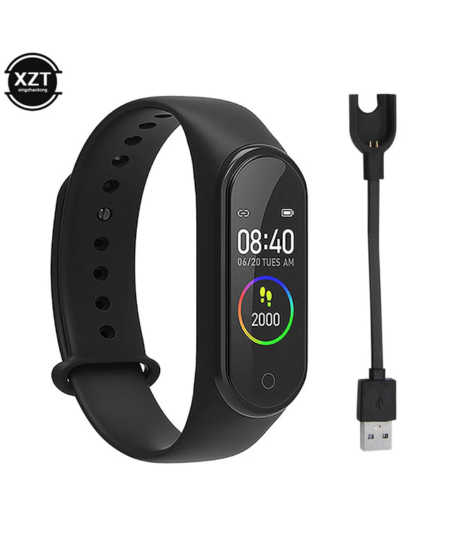 Digital Smartwatch: Bluetooth-Compatible Health Monitor with Blood Pressure and Heart Rate Tracking
