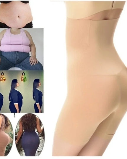 S-6XL Body Shaper: High Waist Slimming Underwear for Women with Tummy Control