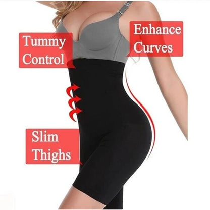 S-6XL Body Shaper: High Waist Slimming Underwear for Women with Tummy Control