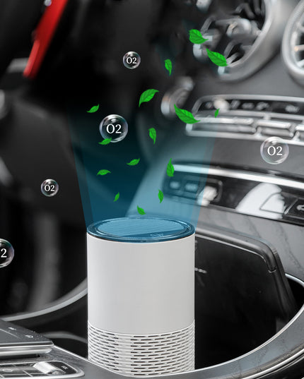 USB Car Air Purifier: Mini Aromatherapy and Formaldehyde Removal Device with Negative Ion Technology