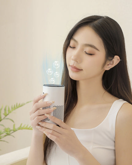USB Car Air Purifier: Mini Aromatherapy and Formaldehyde Removal Device with Negative Ion Technology