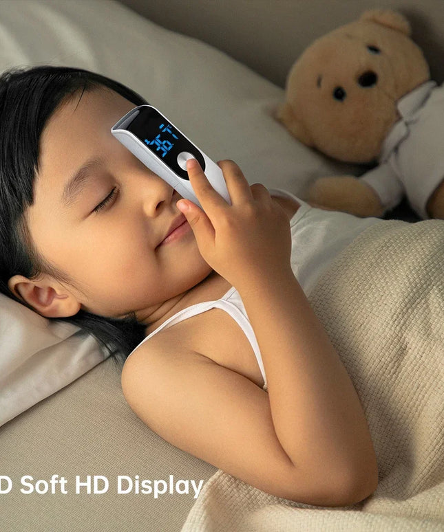 LCD Infrared Fever Thermometer: Non-Contact Body Temperature Measurement for All Ages