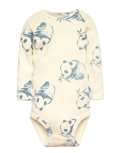 5-Piece Baby Bodysuit Set: 100% Cotton Cartoon Jumpsuits for Boys and Girls