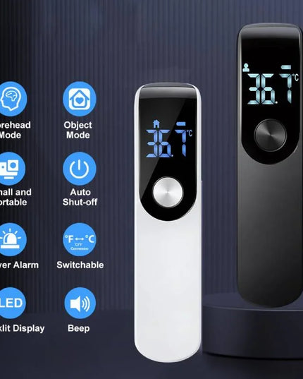 LCD Infrared Fever Thermometer: Non-Contact Body Temperature Measurement for All Ages