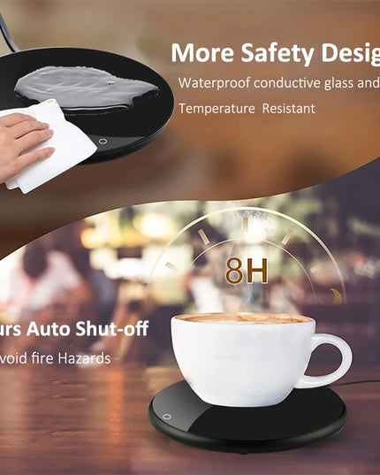 USB Mug Warmer: Electric Heating Coaster for Coffee, Tea, and Milk