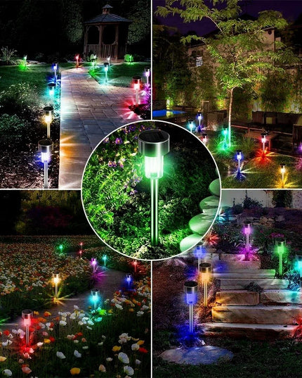 Waterproof Solar Lights for Outdoors: Automatic LED Lanterns for Garden and Lawn Decoration