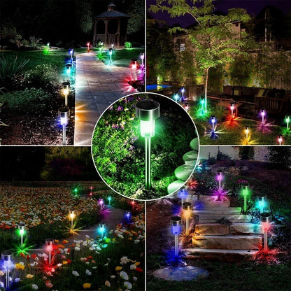 Waterproof Solar Lights for Outdoors: Automatic LED Lanterns for Garden and Lawn Decoration