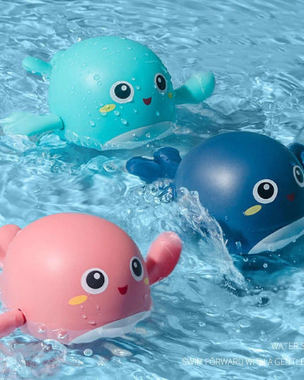 Baby Bath Toys: Clockwork Swimming Dolls for Fun Water Play in the Bathtub