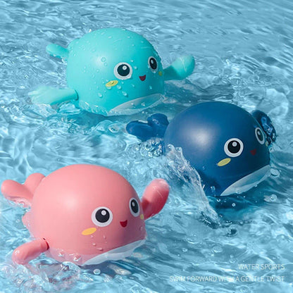 Baby Bath Toys: Clockwork Swimming Dolls for Fun Water Play in the Bathtub