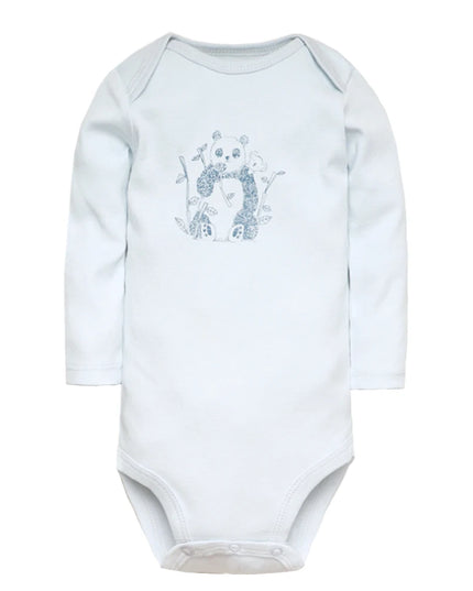 5-Piece Baby Bodysuit Set: 100% Cotton Cartoon Jumpsuits for Boys and Girls