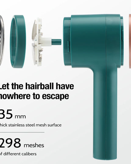 Three Levels Household Hair Ball Trimmer Portable Electric Lint Remover Hairball Clothes Fizz Fluffs Removal USB Charging