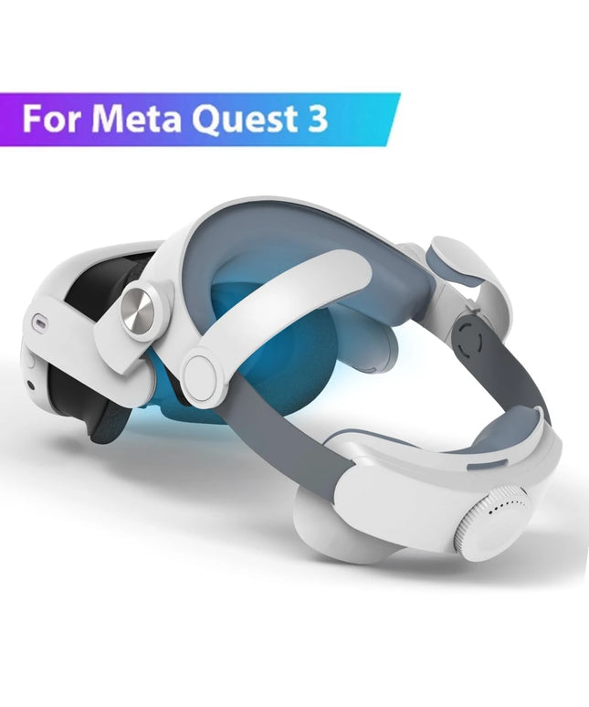 Replaceable Adjustable Head Strap for Meta Quest 3: Improve Comfort for VR Experiences