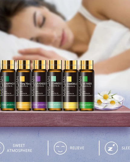 10ML Aroma Essential Oils: Perfect for Diffusers