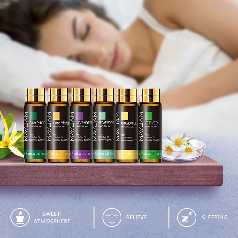 10ML Aroma Essential Oils: Perfect for Diffusers