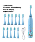 light blue 12heads