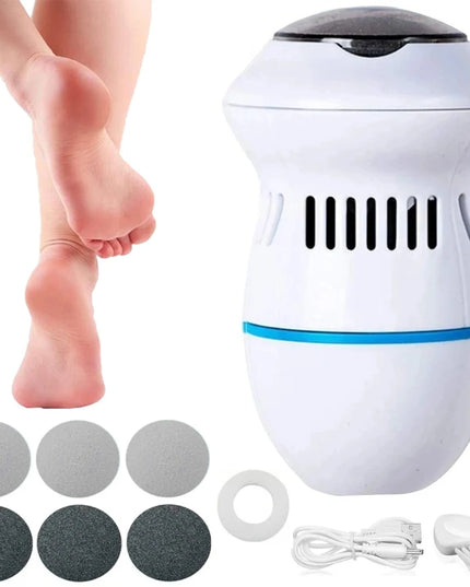 Rechargeable Electric Foot File: Professional Skin Trimmer for Pedicure and Foot Care