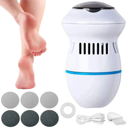 Rechargeable Electric Foot File: Professional Skin Trimmer for Pedicure and Foot Care