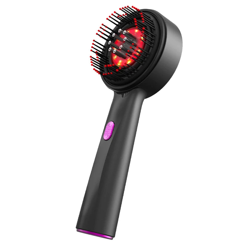 Electric Vibration Massage Comb: Red Light Therapy for Hair Growth and Scalp Care