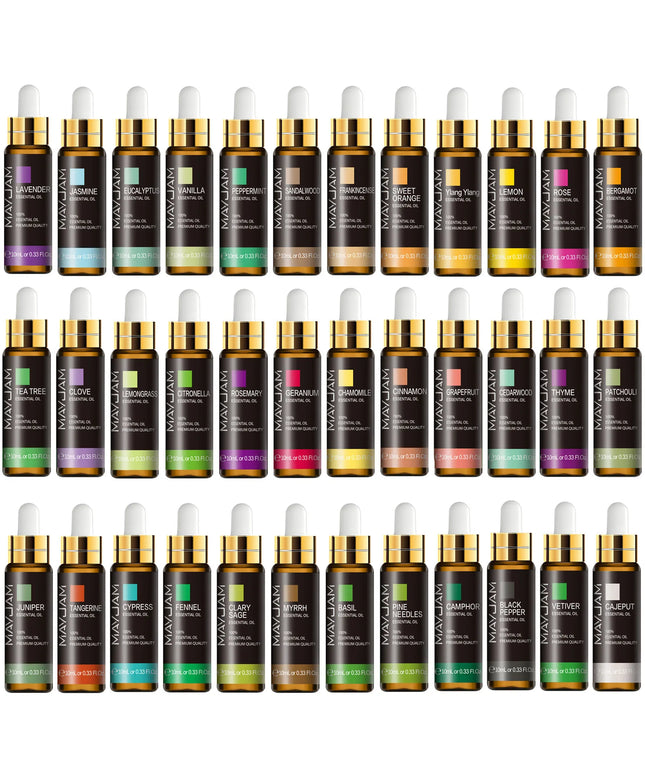 10ML Aroma Essential Oils: Perfect for Diffusers