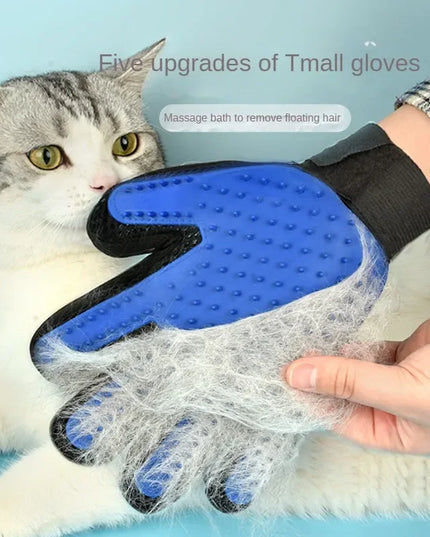 8-Piece Pet Grooming Set: Hair Removal Comb, Flea Comb, Shampoo Brush, Nail Clippers, and Toothbrush