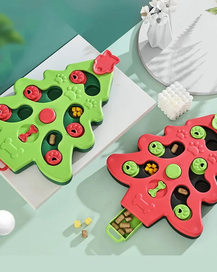 Pet Puzzle Toy: Slow Feeding Dog Bowl for Puppies - Interactive IQ Food Dispenser