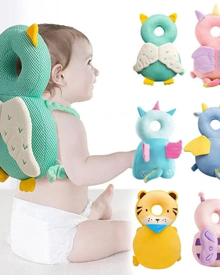 Toddler Head Protector Cushion: Cartoon Angel Bee Safety Pad for 1-3 Year Olds