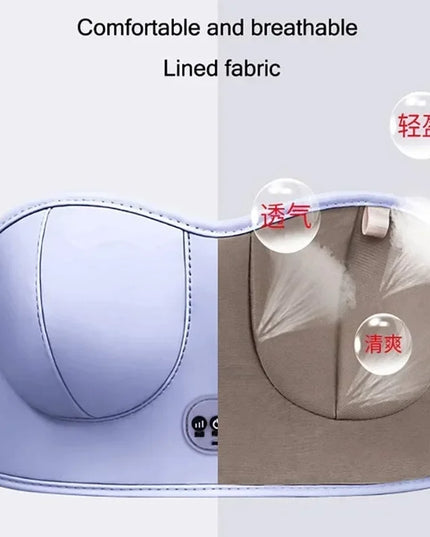 Electric Breast Massager: Wireless Bra for Enhancement and Hot Compress