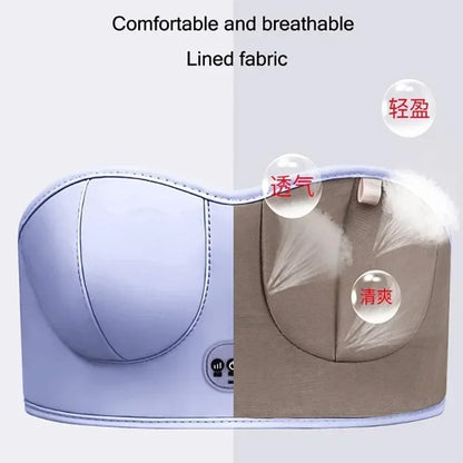 Electric Breast Massager: Wireless Bra for Enhancement and Hot Compress