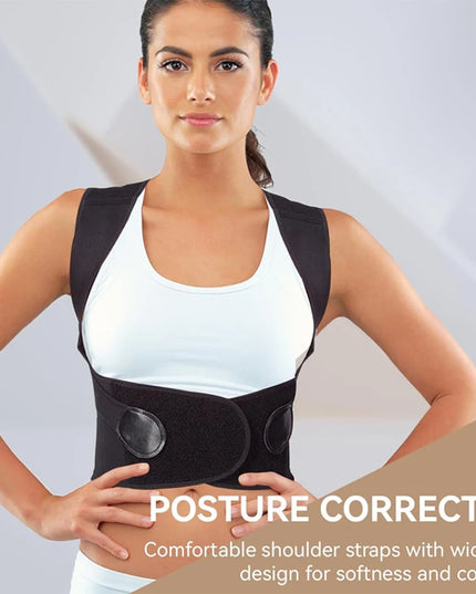 Adjustable Back Posture Corrector Brace: Breathable Support for Kids, and Adults