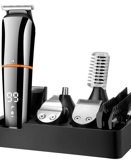 Multi hair trimmer men facial,beard,body grooming kits electric hair clipper nose ear trimer rechargeable