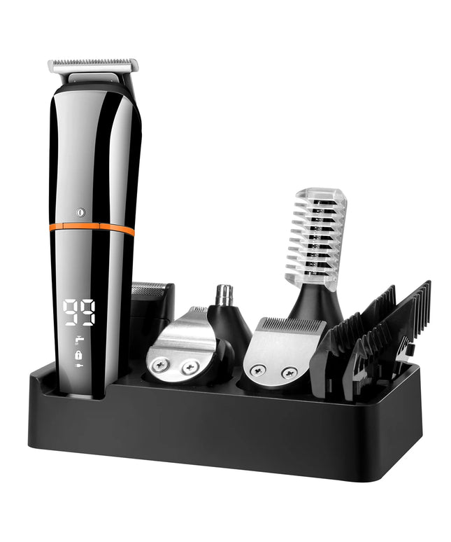 Multi hair trimmer men facial,beard,body grooming kits electric hair clipper nose ear trimer rechargeable