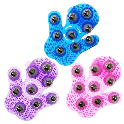 Roller Ball Massage Glove: Anti-Cellulite Massager for Pain Relief and Relaxation