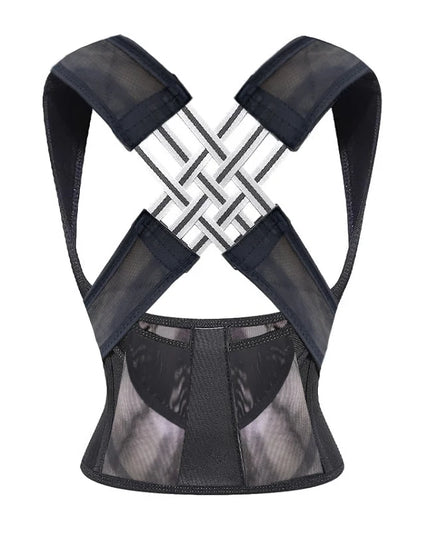 Adjustable Back Posture Corrector Brace: Breathable Support for Kids, and Adults