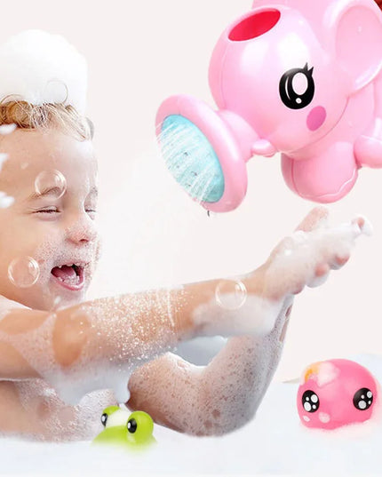 Cute Elephant-Shaped Baby Bath Toy: Water Spray Fun for Showers and Swimming – Ideal Gift for Kids