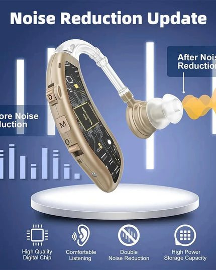 2024 Top-Rated Digital Hearing Aids: Invisible, Rechargeable with Advanced Noise Reduction