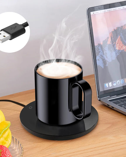 USB Mug Warmer: Electric Heating Coaster for Coffee, Tea, and Milk