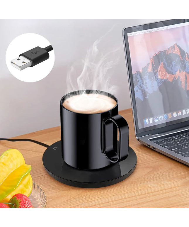 USB Mug Warmer: Electric Heating Coaster for Coffee, Tea, and Milk