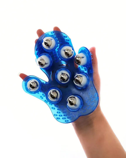 Roller Ball Massage Glove: Anti-Cellulite Massager for Pain Relief and Relaxation