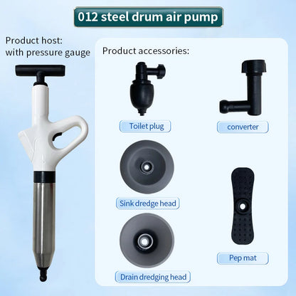 High-Pressure Toilet Pipe Dredger: Durable Stainless Steel Tool Set for Efficient Drain Cleaning