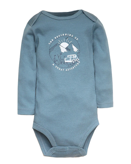 5-Piece Baby Bodysuit Set: 100% Cotton Cartoon Jumpsuits for Boys and Girls