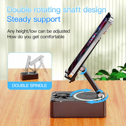 Bluetooth Speaker Phone Stand: HD Portable Holder for Tablets and Smartphones