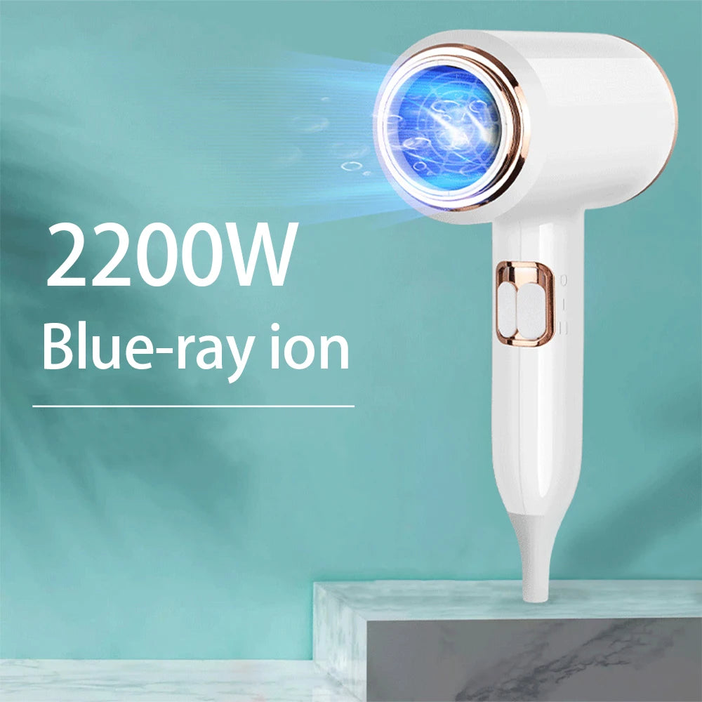 High-Power Hair Dryer: F33 T821 Salon Tool with 2000-2400W, Anion Function, and Unfoldable Handle