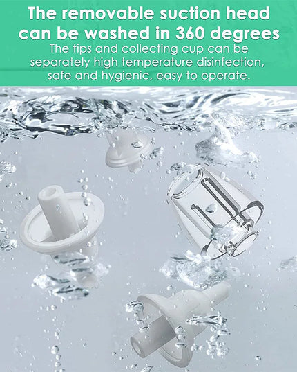 Child-Friendly Electric Nasal Aspirator: Dr.Isla Silicone Nose Cleaner with Safe Suction for Babies