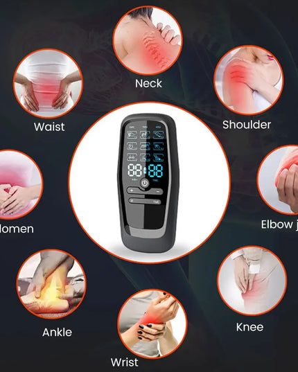 Electric Acupuncture Massager: Rechargeable Full-Body EMS Muscle Stimulator and Tens Unit