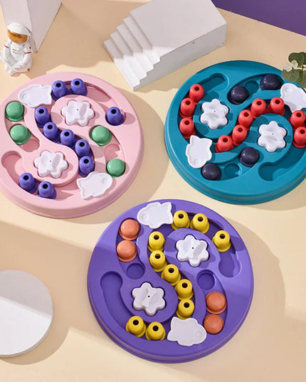 Pet Puzzle Toy: Slow Feeding Dog Bowl for Puppies - Interactive IQ Food Dispenser