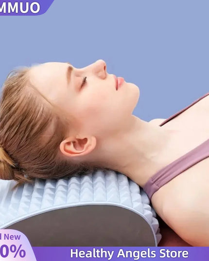 Chronic Back Pain Treatment: Stretcher Pillow for Lumbar Support and Neck Relief